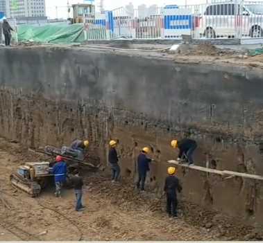 沧州运河区土钉墙支护