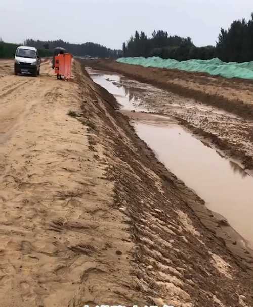 沧州运河区河道降水